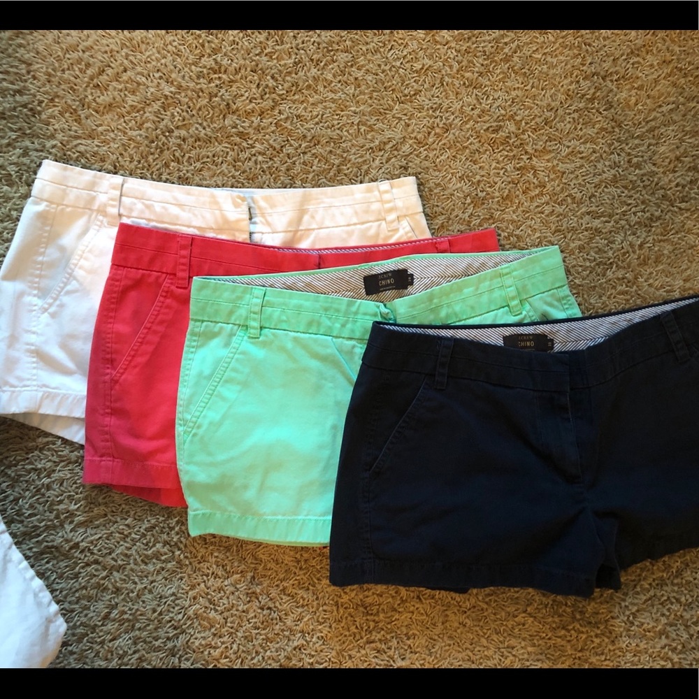 J Crew 3” Chino Shorts